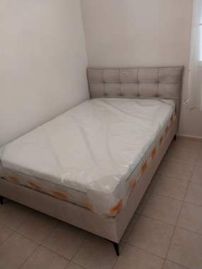 מיטה מרופדת 1.20 דגם לאגוס : image 1 מיטה מרופדת 1.20 דגם לאגוס : image 1